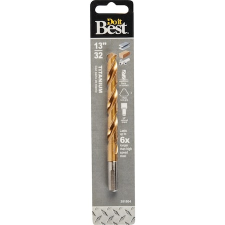 All-Source 13/32 In. Titanium Drill Bit 220551DB